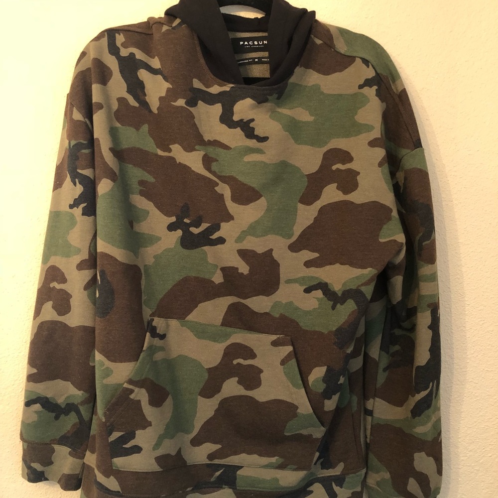 Pac sun STREET WEAR camo sweatshirt